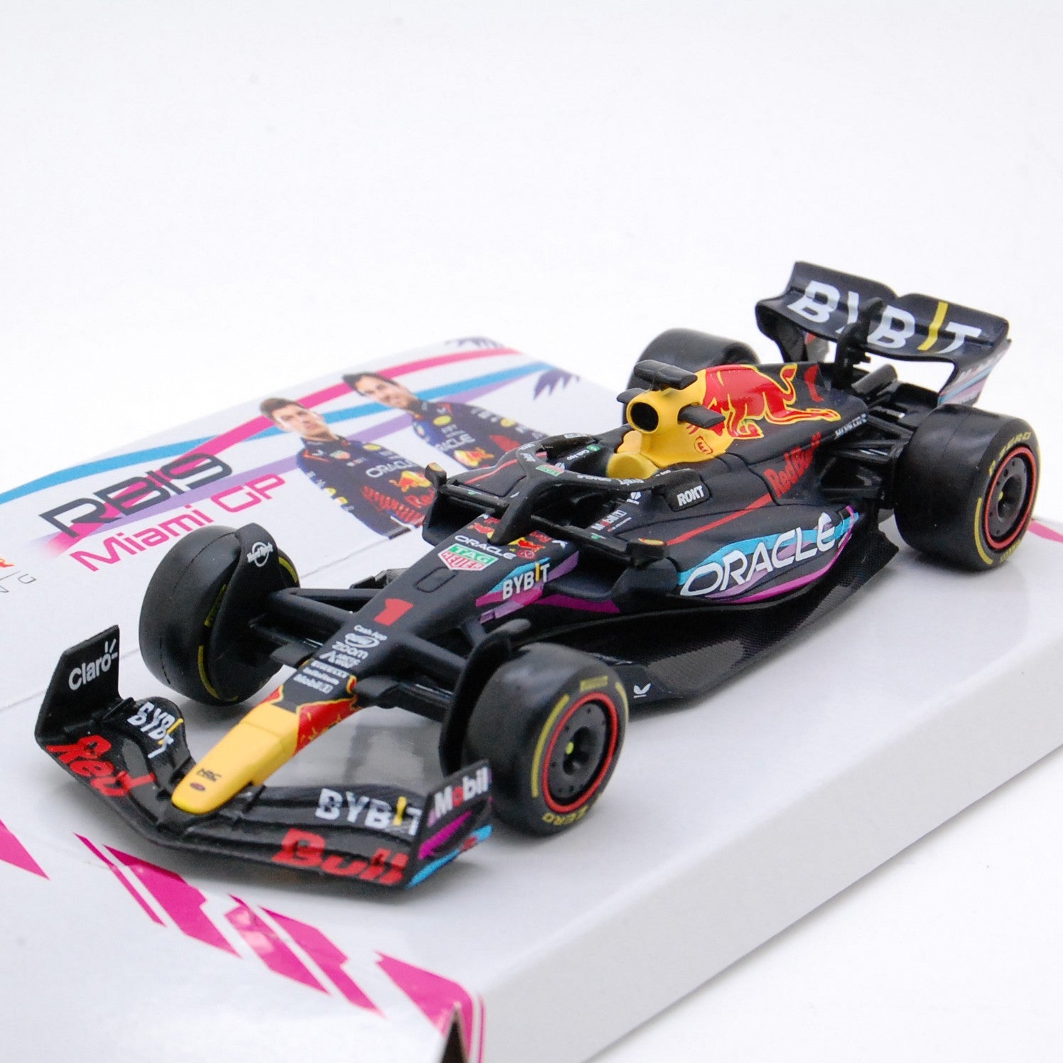 Red Bull Racing RB19 Miami Gp F1 2023 Max Verstappen 1:43 no driver - 75127