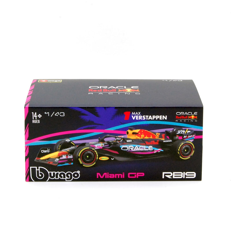 Red Bull Racing RB19 Miami Gp F1 2023 Max Verstappen 1:43 - 75129