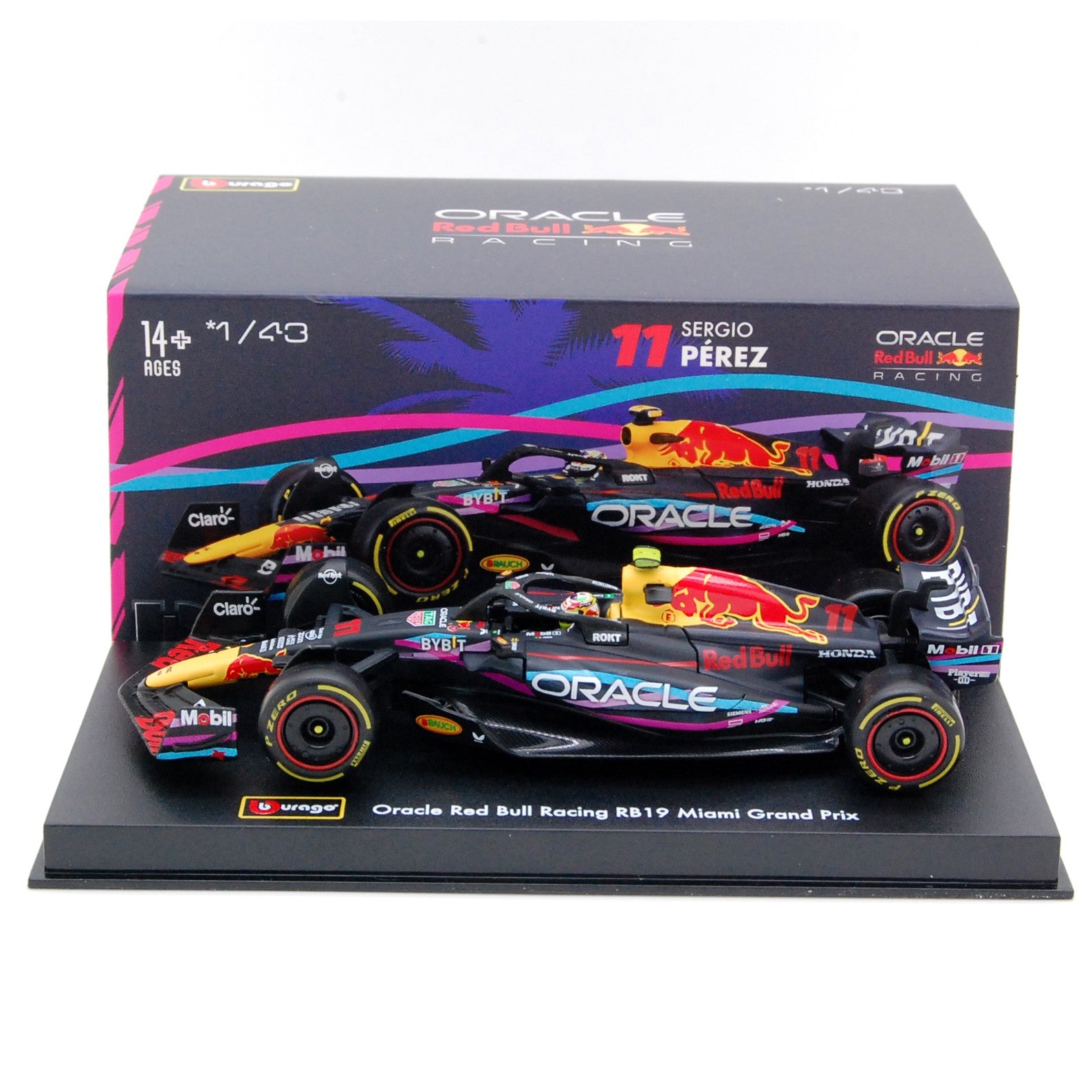 Red Bull Racing RB19 Miami Gp F1 2023 Sergio Perez 1:43 - 75151