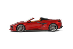 Chevrolet Corvette C8 convertible 2020 Red Metallic 1:18 - 75260