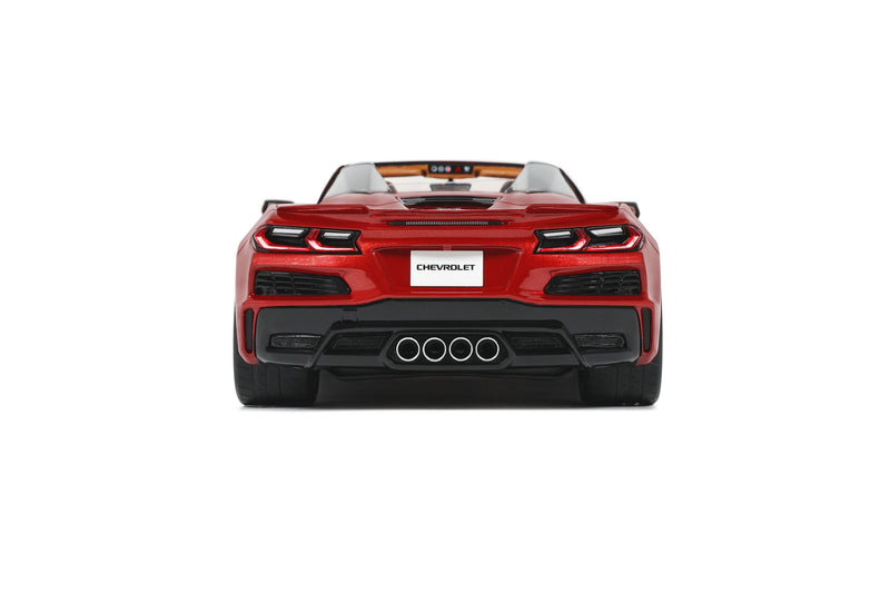 Chevrolet Corvette C8 convertible 2020 Red Metallic 1:18 - 75261