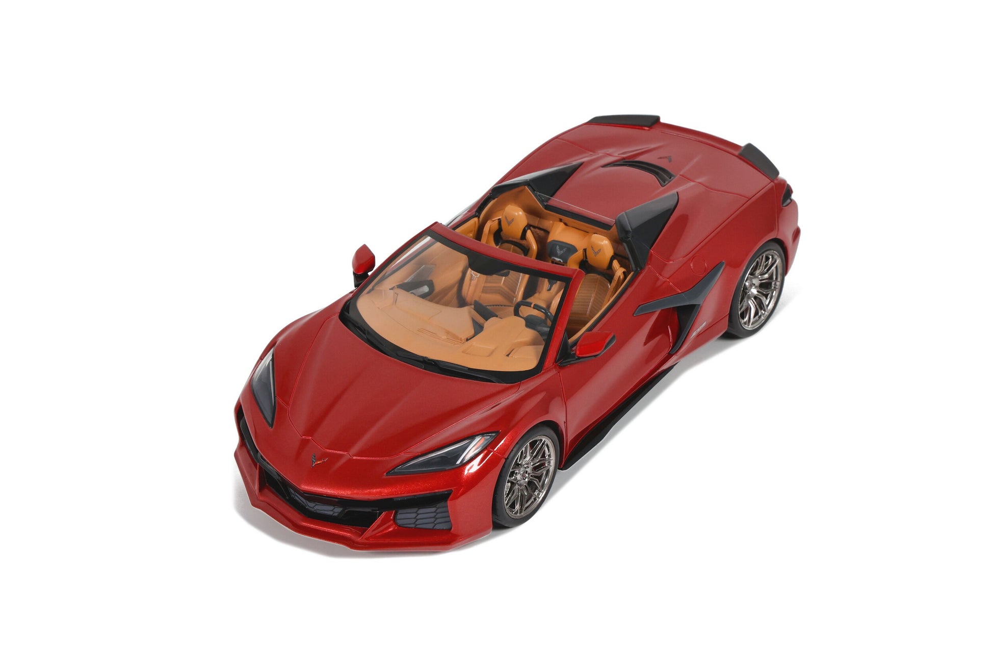 Chevrolet Corvette C8 convertible 2020 Red Metallic 1:18 - 75262