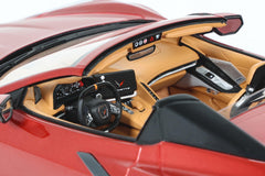 Chevrolet Corvette C8 convertible 2020 Red Metallic 1:18 - 75266