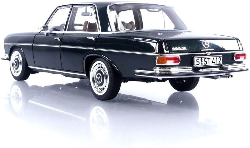 Mercedes-Benz 280 SE 1968 Pine Green Metallic 1:18 - 75345