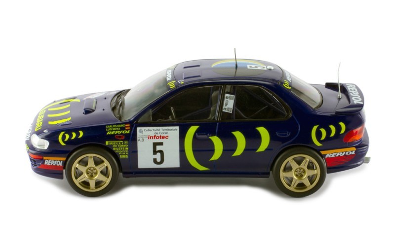 Subaru Impreza 555 WRT 4th Rallye Tour de Course 1995 Carlos Sainz - Luis Moya 1:24 - 75356