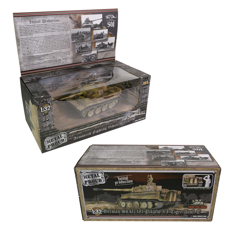 Tiger VI Carro Armato Pesante Tedesco Sd.Kfz.181 1:32 - 75436