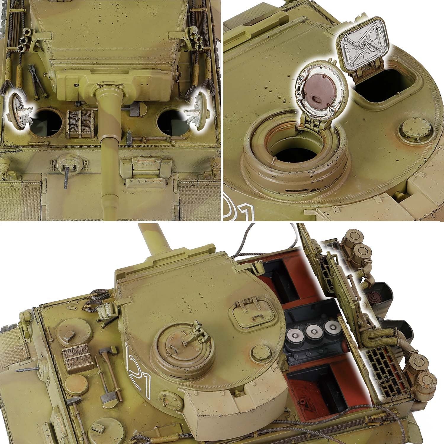 Tiger VI Carro Armato Pesante Tedesco Sd.Kfz.181 1:32 - 75440