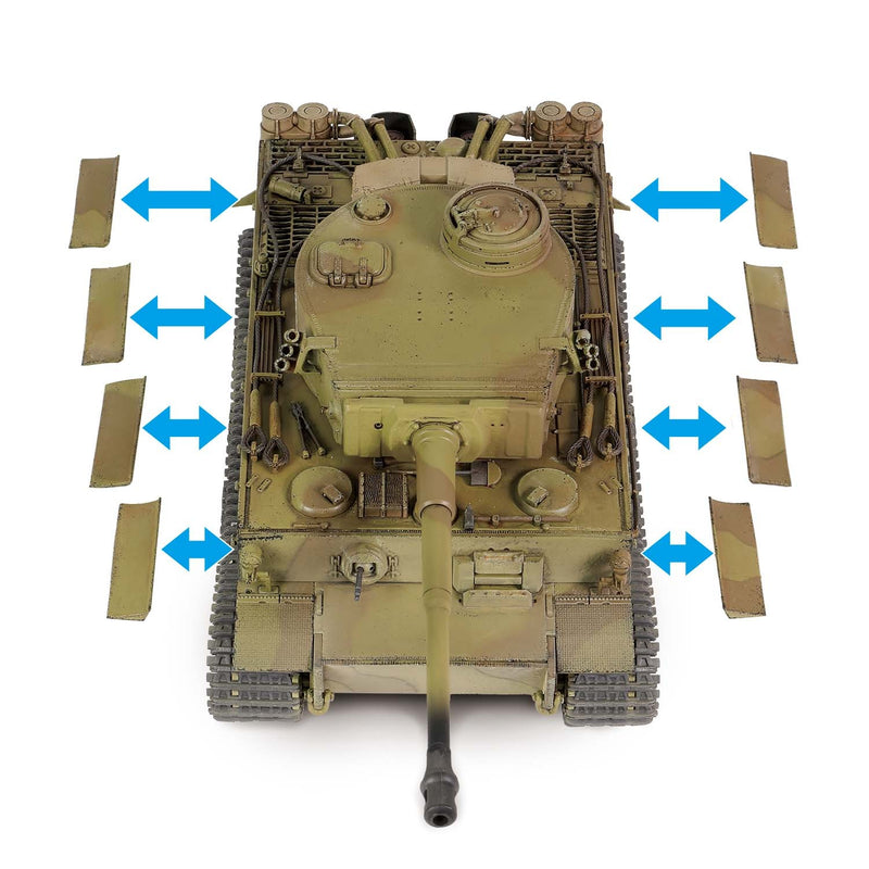 Tiger VI Carro Armato Pesante Tedesco Sd.Kfz.181 1:32 - 75448