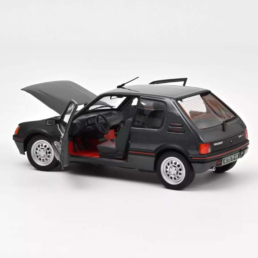 Peugeot 205 GTi 1.6 1988 Graphite Grey 1:18 - 75503