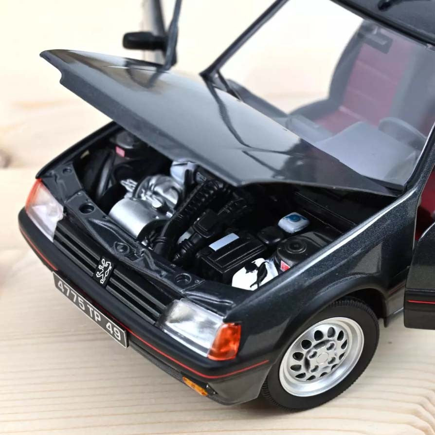 Peugeot 205 GTi 1.6 1988 Graphite Grey 1:18 - 75504