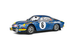 Alpine-Renault A110 1600S Rallye Monte Carlo 1972 Jean-Claude Andruet - Pierre Pagani 1:18 - 75558
