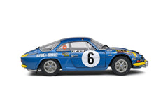 Alpine-Renault A110 1600S Rallye Monte Carlo 1972 Jean-Claude Andruet - Pierre Pagani 1:18 - 75562