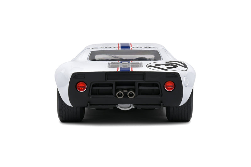 Ford GT40 MKI 1967 Team France Targa Florio White H.Greder - J.M.Giorgi 1:18 - 75568