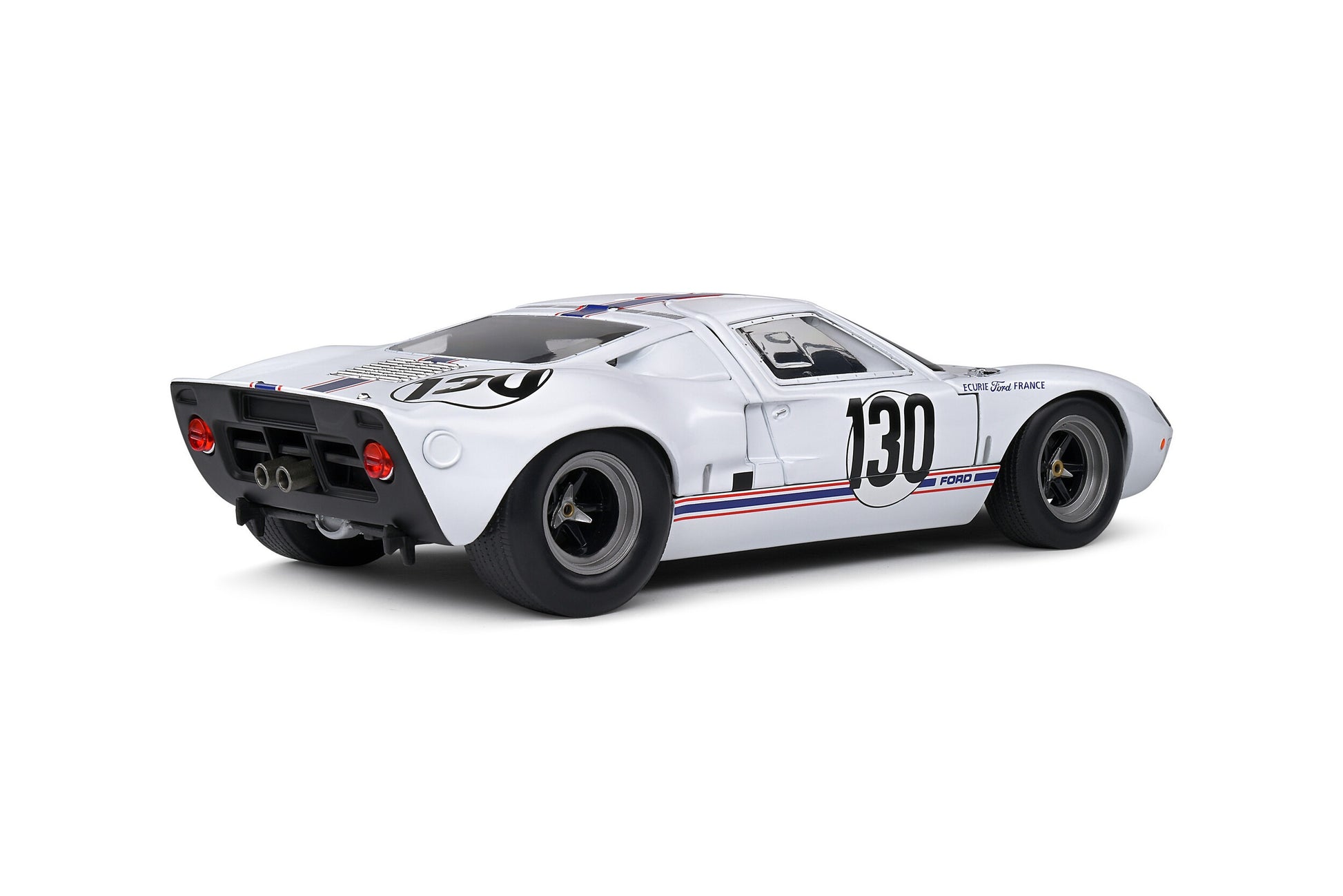 Ford GT40 MKI 1967 Team France Targa Florio White H.Greder - J.M.Giorgi 1:18 - 75569