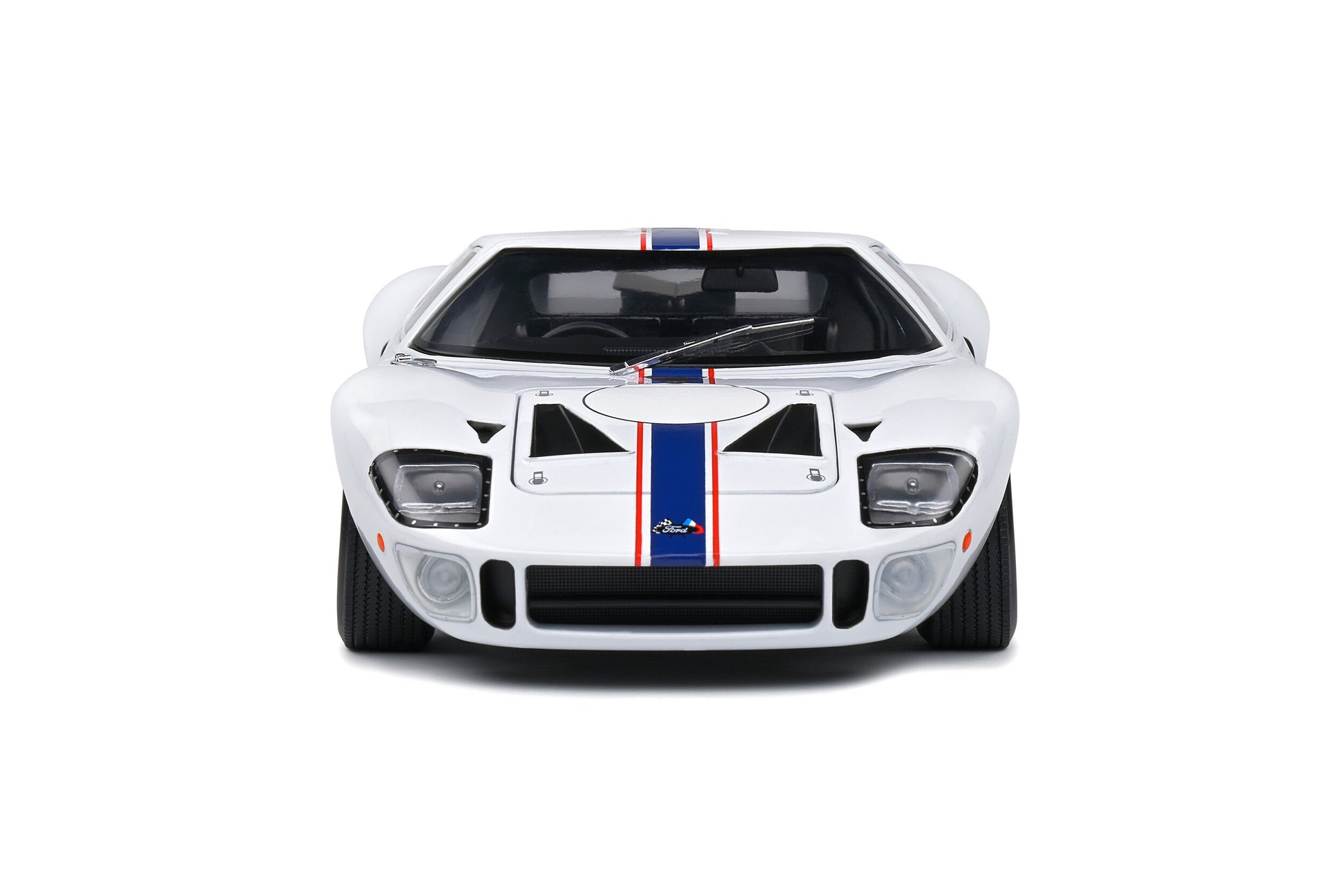 Ford GT40 MKI 1967 Team France Targa Florio White H.Greder - J.M.Giorgi 1:18 - 75571