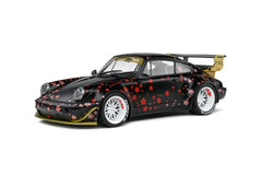 Porsche 911 (964) RWB Rauh-Welt Aoki black - with decor 1:18 - 75574