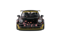Porsche 911 (964) RWB Rauh-Welt Aoki black - with decor 1:18 - 75579