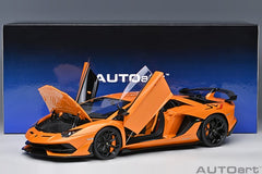 Lamborghini Aventador SVJ 2018 Arancio Atlas 1:18 - 75640