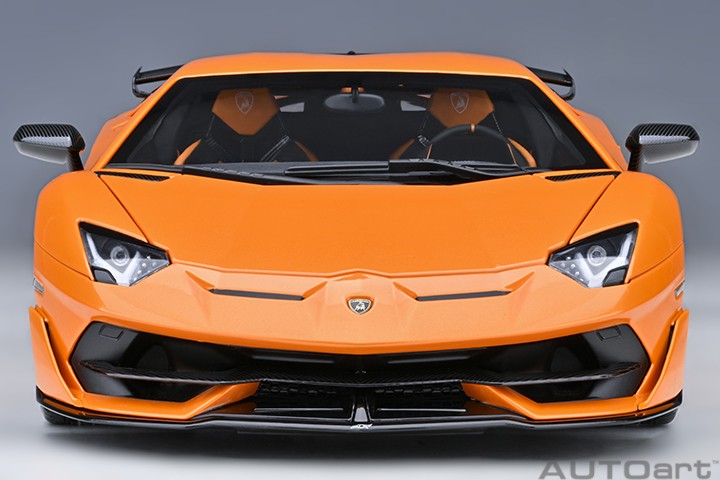 Lamborghini Aventador SVJ 2018 Arancio Atlas 1:18 - 75645