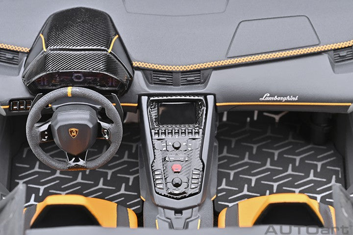 Lamborghini Aventador SVJ 2018 Arancio Atlas 1:18 - 75656