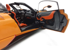 Pagani Huayara BC Roadster 2017 Orange Black 1:18 - 75689