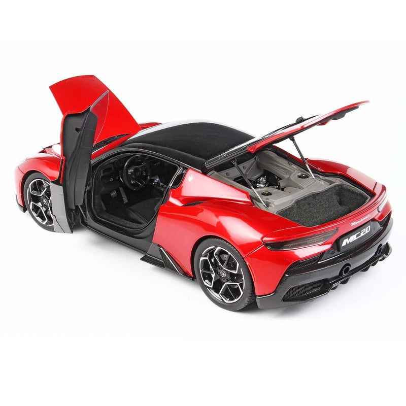 Maserati MC20 2023 Rosso Vincente Gloss Black Roof 1:18 - 75734
