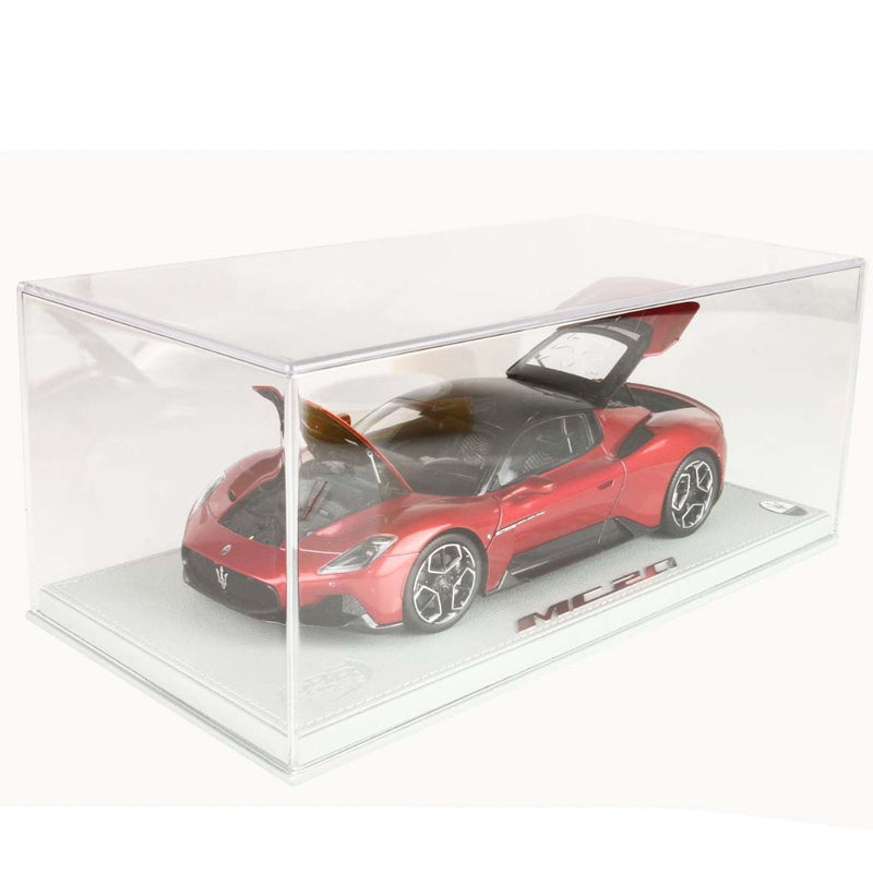 Maserati MC20 2023 Rosso Vincente Gloss Black Roof 1:18 - 75735