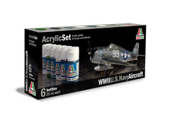 Acrylic Set WWll U.S.Navy Aircraft 6pz - 75798