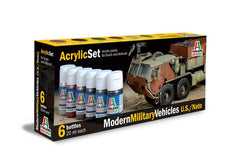 Acrylic Set Modern Military Vehicles U.S./NATO 6pz - 75802