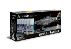 Acrylic Set R.A.F. Royal Navy II 6pz - 75808