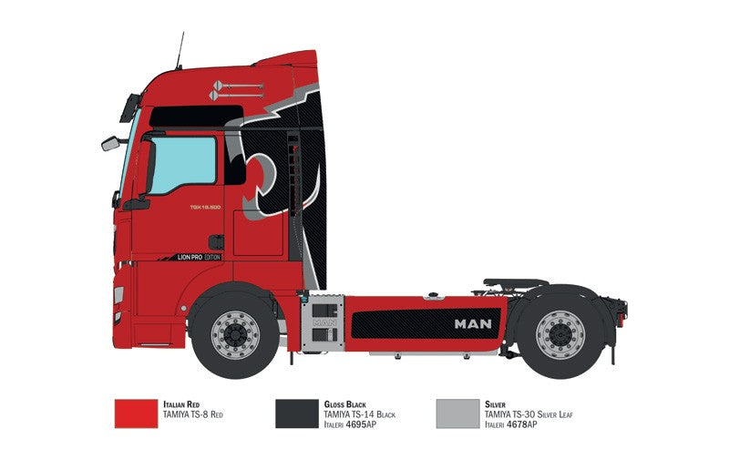 MAN TGX 18.500 XXL Lion Pro Edition Kit 1:24 - 75838