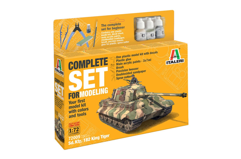 Sd. Kfz. 182 King Tiger - Complete Set For Modeling 1:72 - 75851