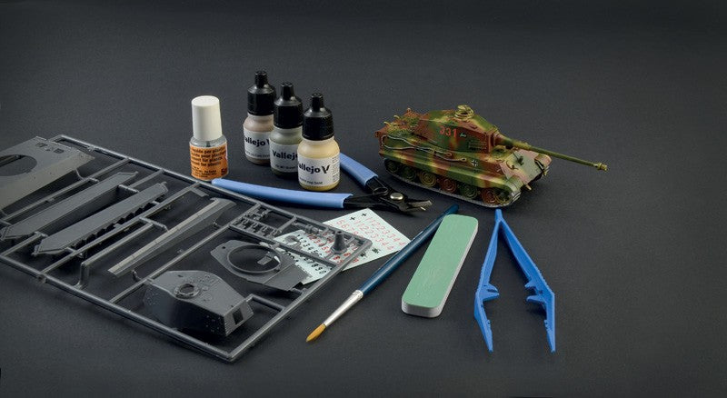 Sd. Kfz. 182 King Tiger - Complete Set For Modeling 1:72 - 75853