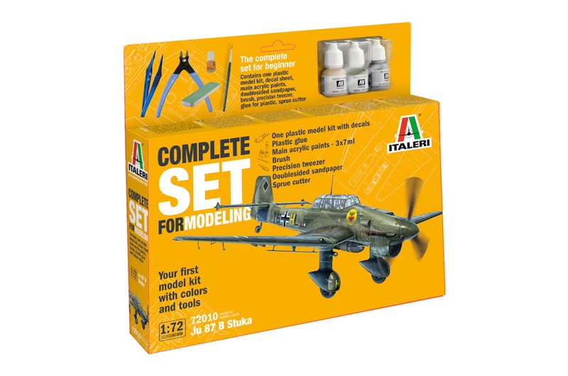 Junker Ju-87B Stuka - Complete Set For Modeling 1:72 - 75857