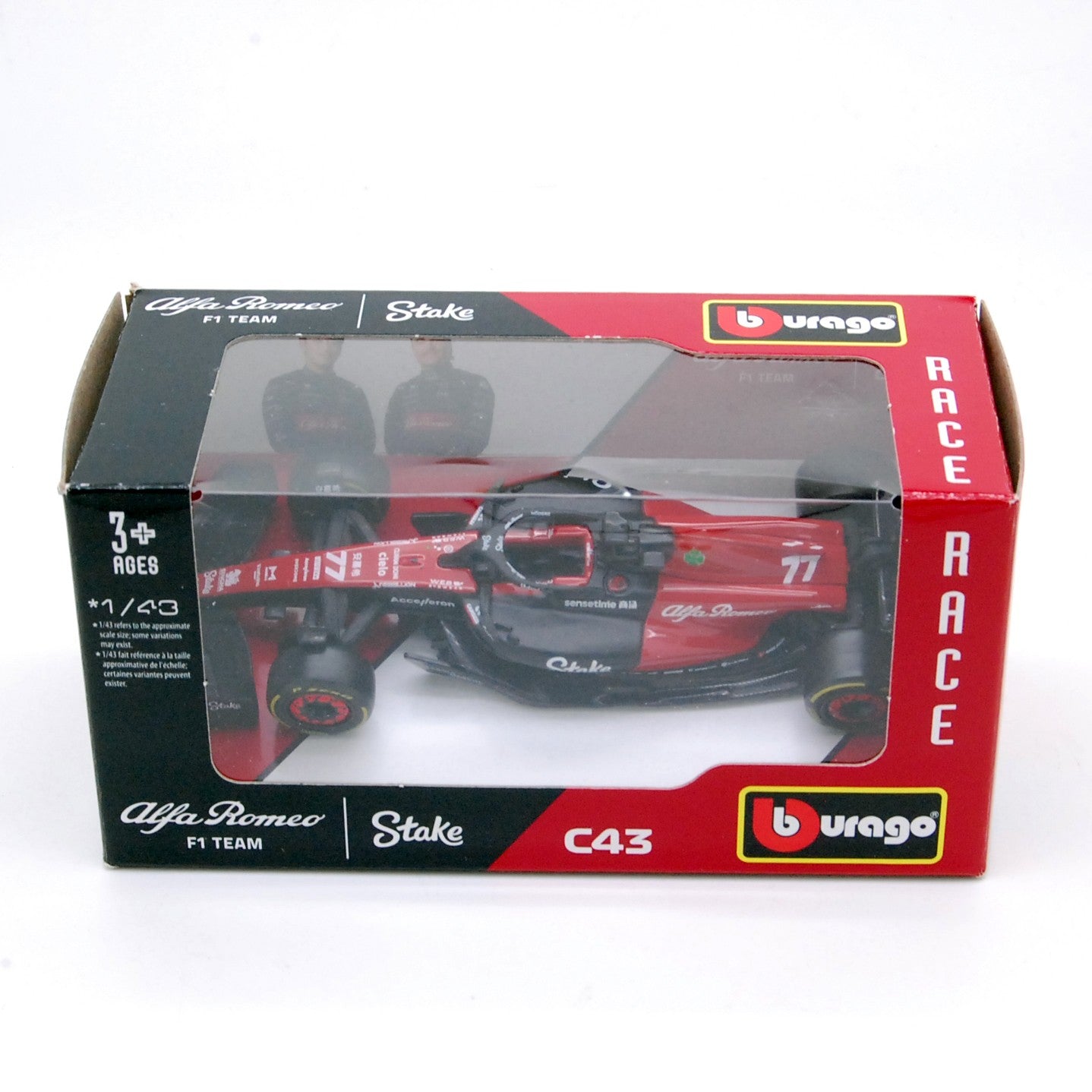 Alfa Romeo F1 Team Stake C43 F1 2023 Valtteri Bottas 1:43 no driver - 75897