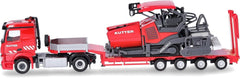 Mercedes Benz Actros T.Sz Vögele 1900-3i Kutter red-grey 1:87 - 75953