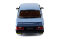 Volvo 240 Turbo Custom 1986 Light Blue Black 1:18 - 75972