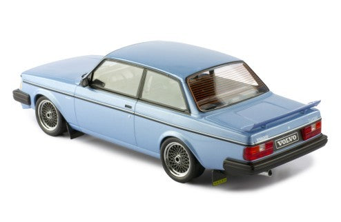 Volvo 240 Turbo Custom 1986 Light Blue Black 1:18 - 75973