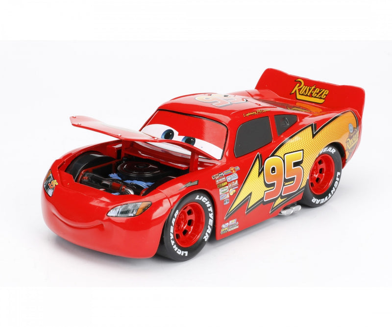 Lightning McQueen Pixar Glow Racers "Cars" Fluorescente 1:24 - 75990