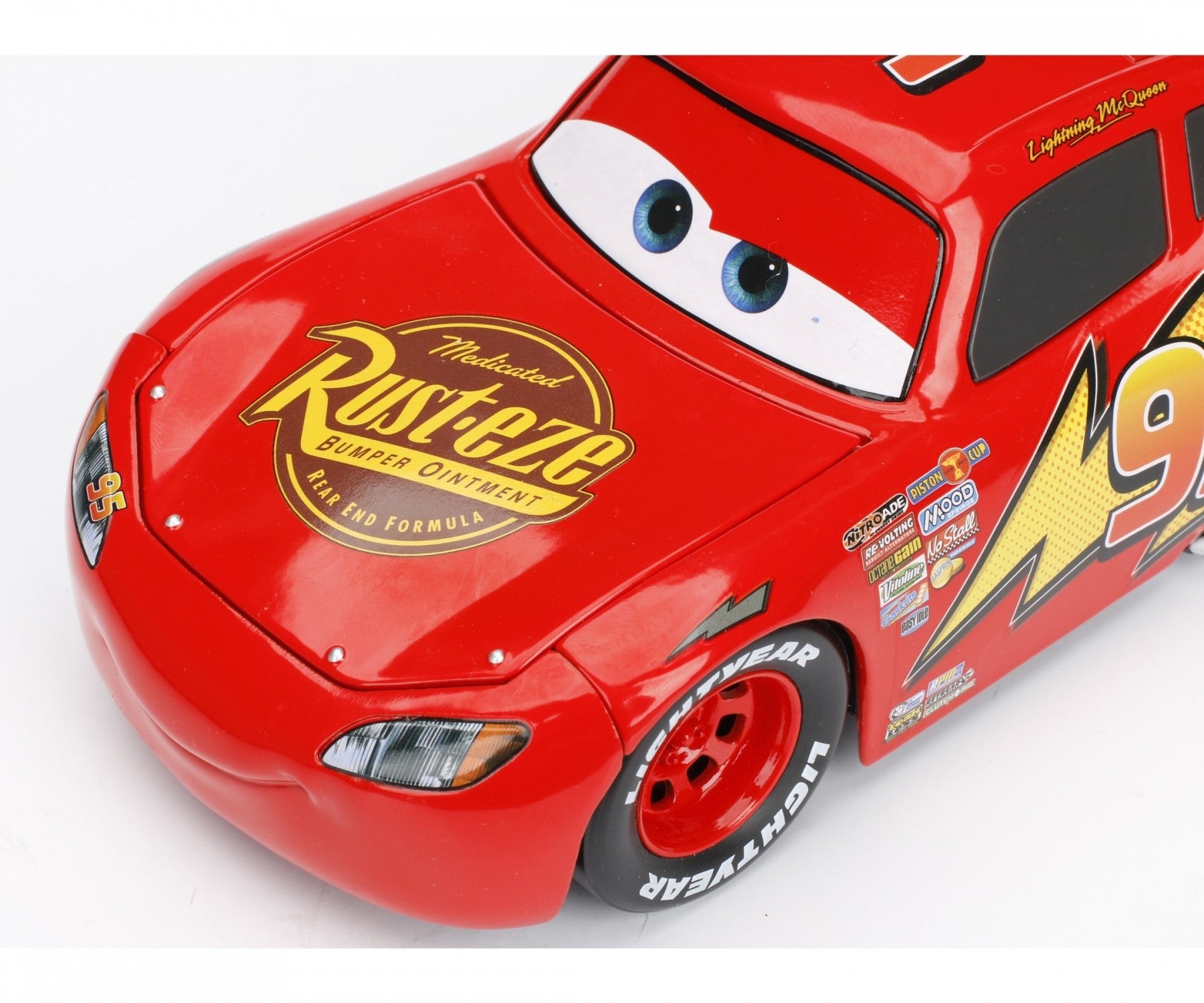 Lightning McQueen Pixar Glow Racers "Cars" Fluorescente 1:24 - 75995