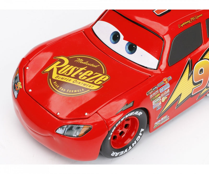 Lightning McQueen Pixar Glow Racers "Cars" Fluorescente 1:24 - 75995
