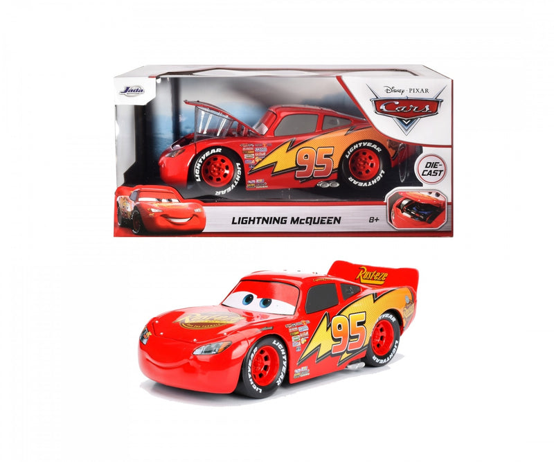 Lightning McQueen Pixar Glow Racers "Cars" Fluorescente 1:24 - 75996