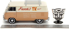 Volkswagen Wheeljack VW Bus (T7) "Transformers 7" beige 1:24 - 76014