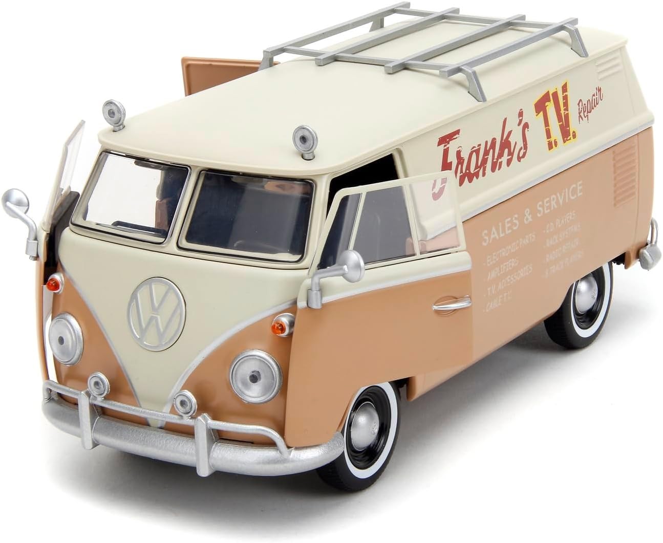 Volkswagen Wheeljack VW Bus (T7) "Transformers 7" beige 1:24 - 76018