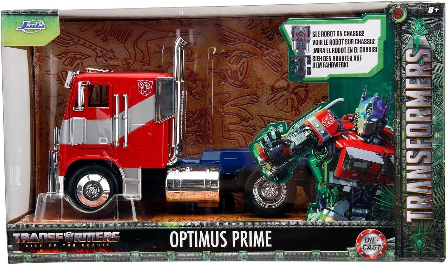 Optimus Prime Heroc Autobot "Transformers 7" 1:24 - 76027
