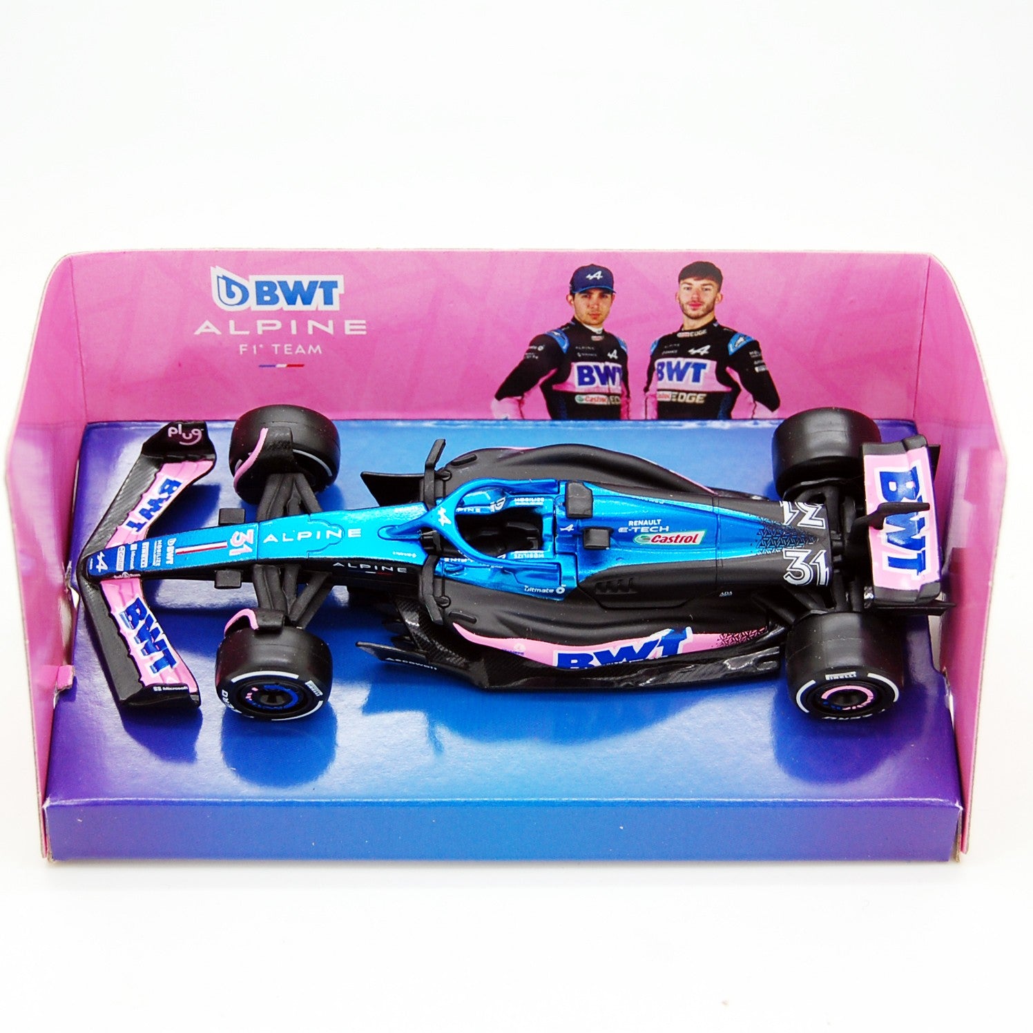Alpine A523 Team F1 GP 2023 Esteban Ocon 1:43 no driver - 76232