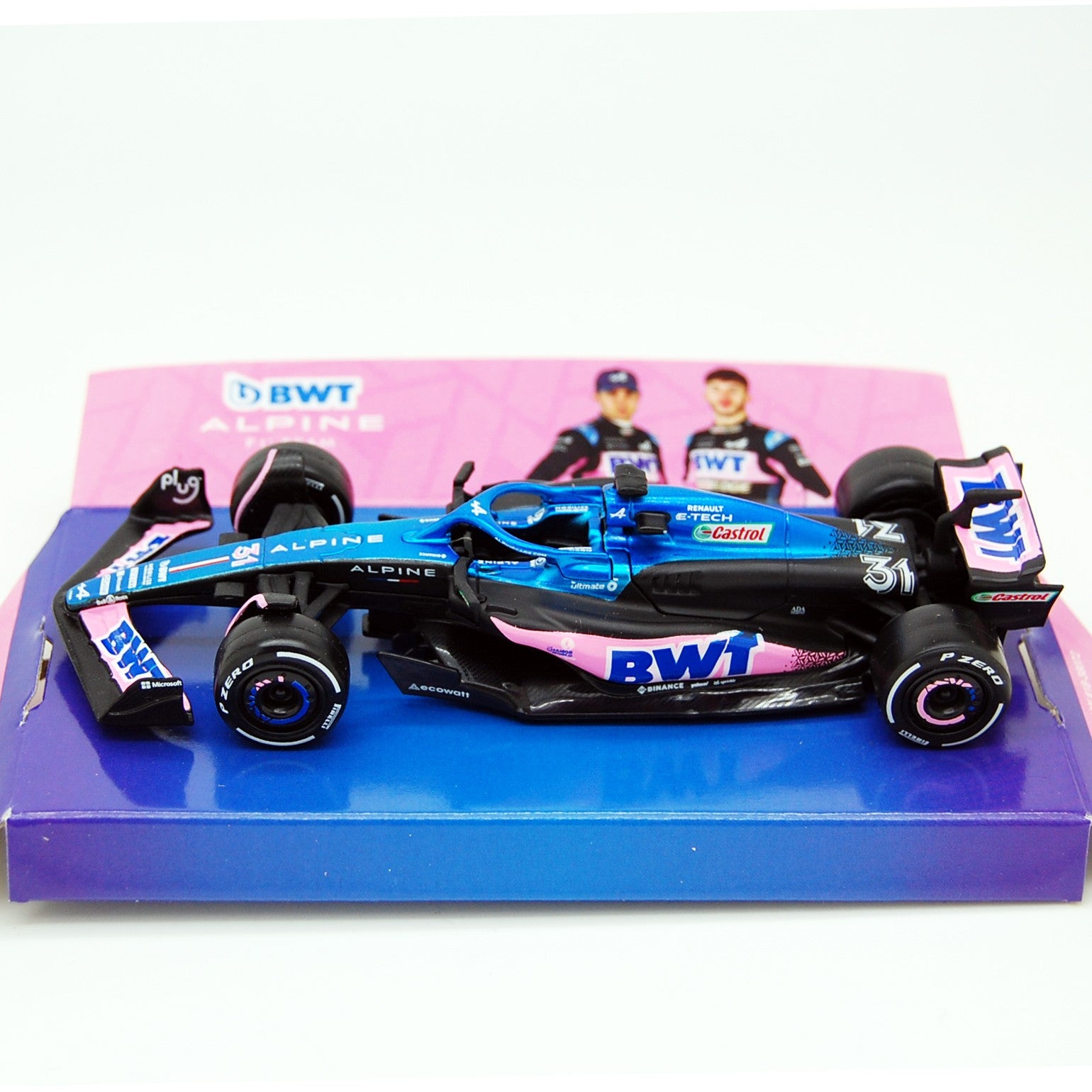 Alpine A523 Team F1 GP 2023 Esteban Ocon 1:43 no driver - 76233