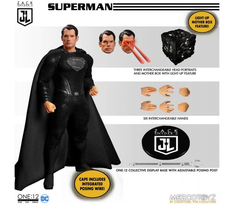 Zack Snyder's Justice League Deluxe Steel Box Set Mezco The One12 Collective - 76263