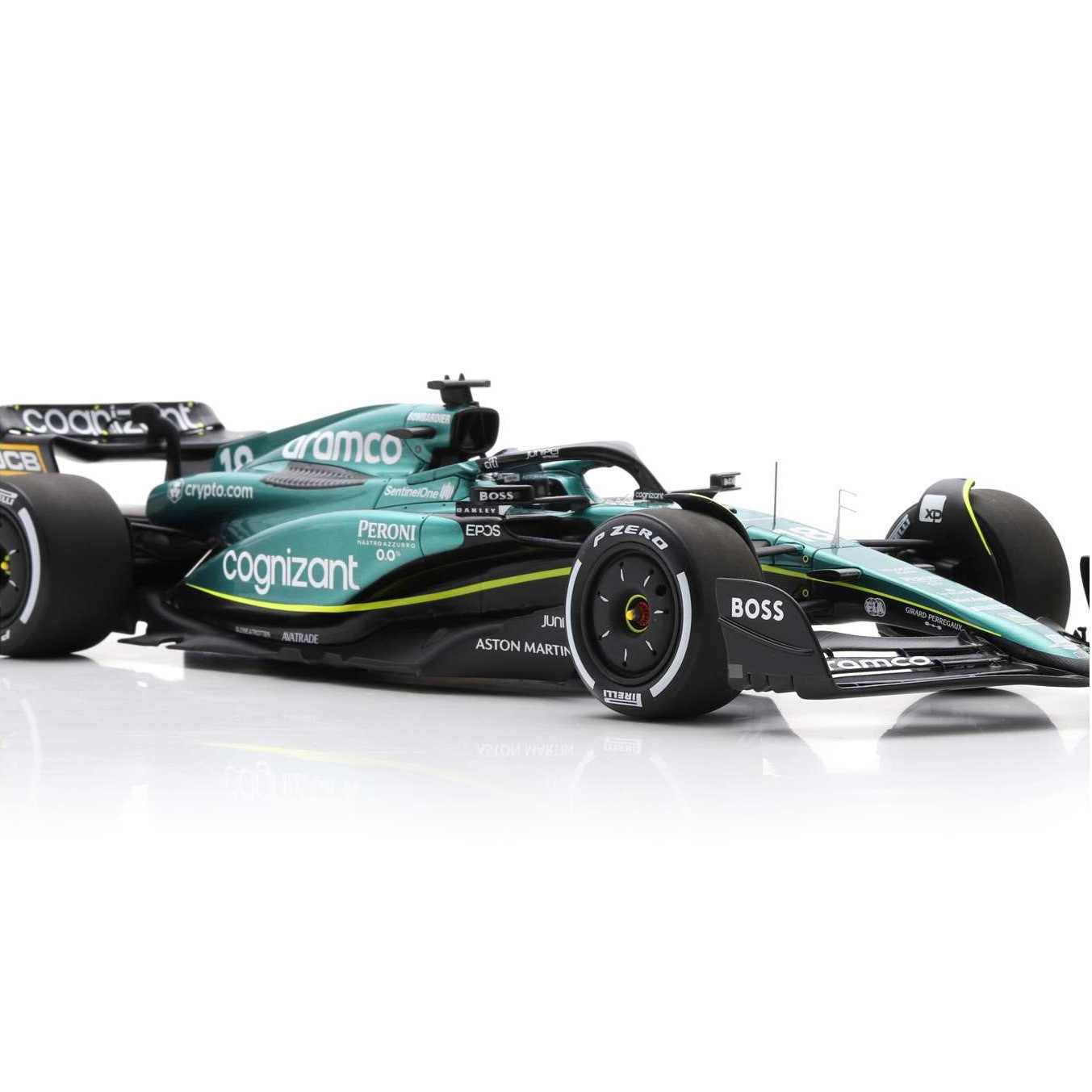 Aston Martin AMR23 Aramco Cognizant F1 Team 6th Bahrain GP 2023 Lance Stroll 1:18 - 76294