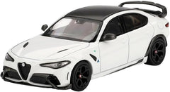 Alfa Romeo Giulia GTAM White 2021 1:64-1